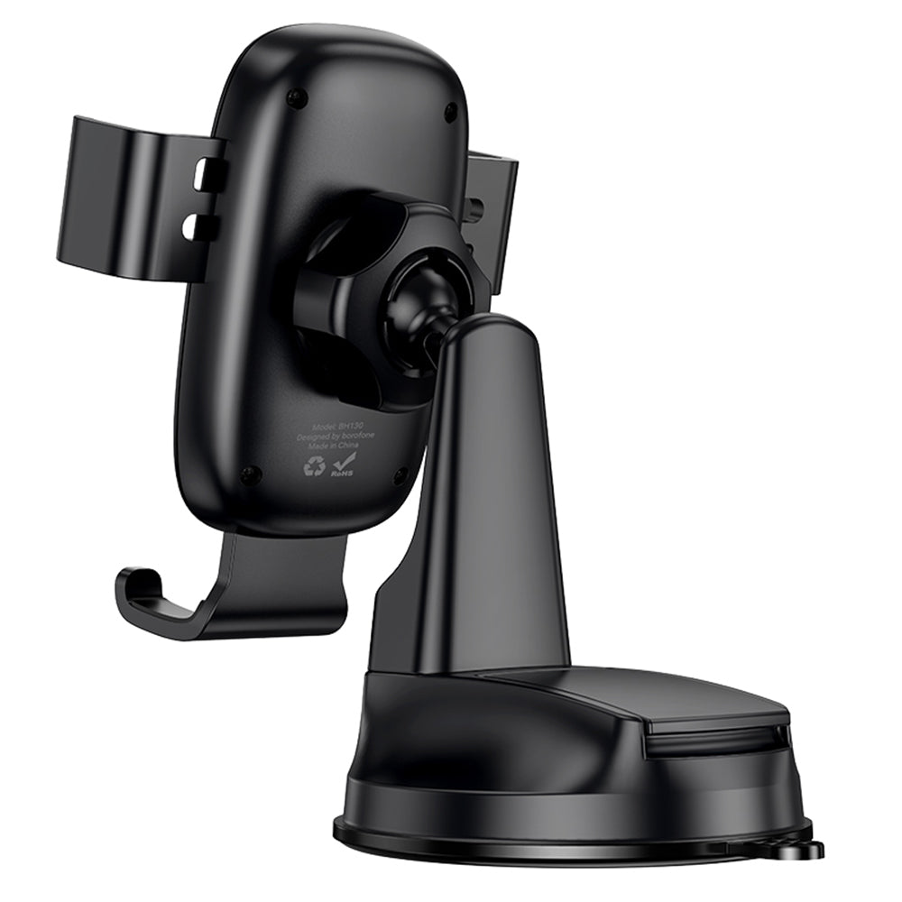 Borofone BH130 Follower Gravity Car Holder, 6.1inch - 7inch, Black