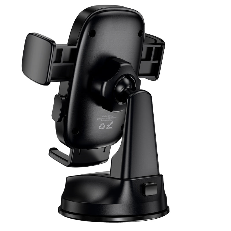 Supporto Auto Borofone BH132 Follower, 4.5 pollici - 7 pollici, Nero