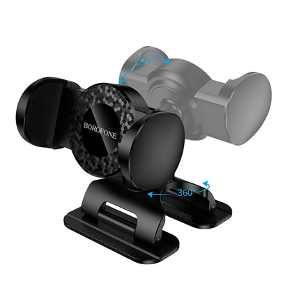 Supporto Auto Borofone BH142, 4,5 pollici - 7 pollici, Nero