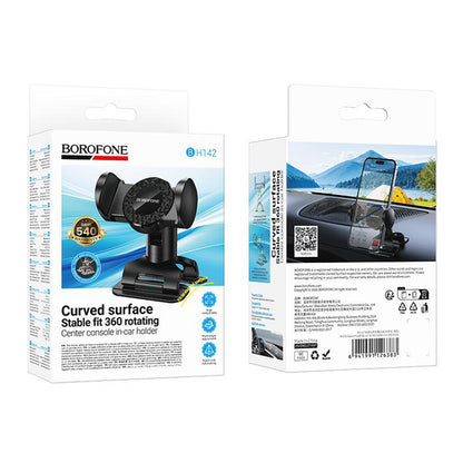 Supporto Auto Borofone BH142, 4,5 pollici - 7 pollici, Nero