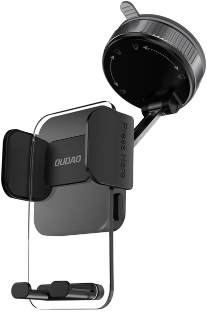 Supporto Auto Dudao F24Plus, Universale, Nero