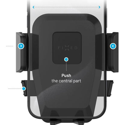 Supporto Auto Fixed Iconiq Mirror, Universale, Nero