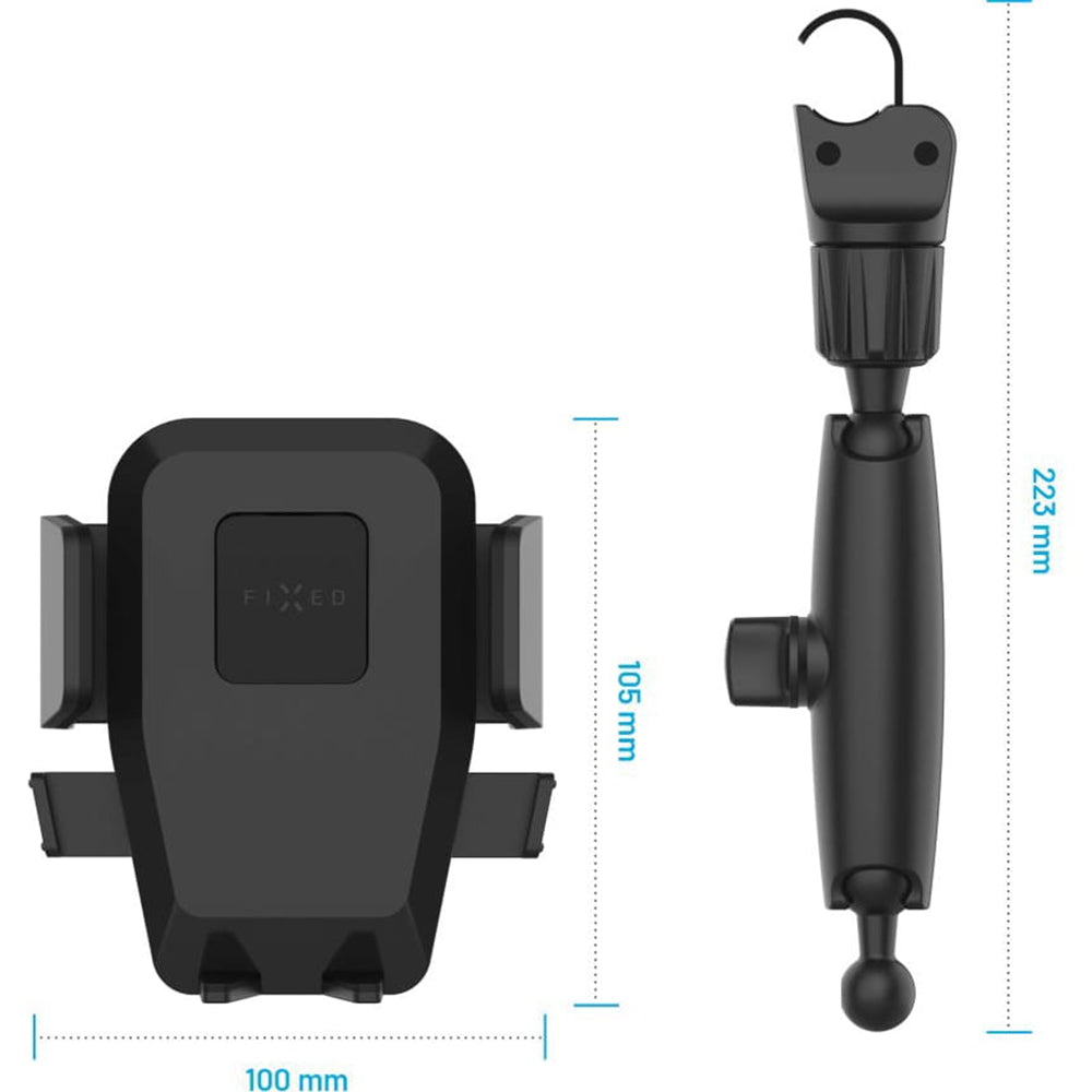 Supporto Auto Fixed Iconiq Mirror, Universale, Nero