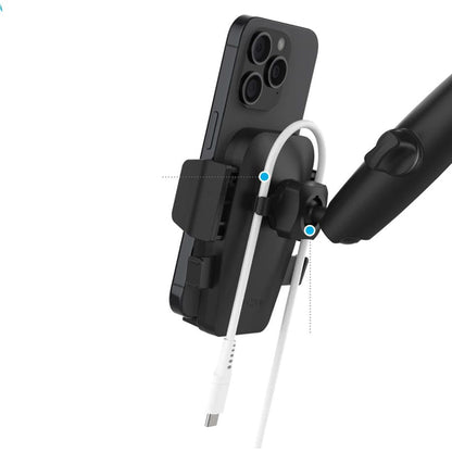 Supporto Auto Fixed Iconiq Mirror, Universale, Nero