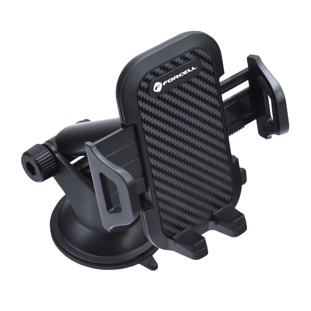 Staffa auto Forcell Carbon Bracket A151, 62 mm - 95 mm, nero