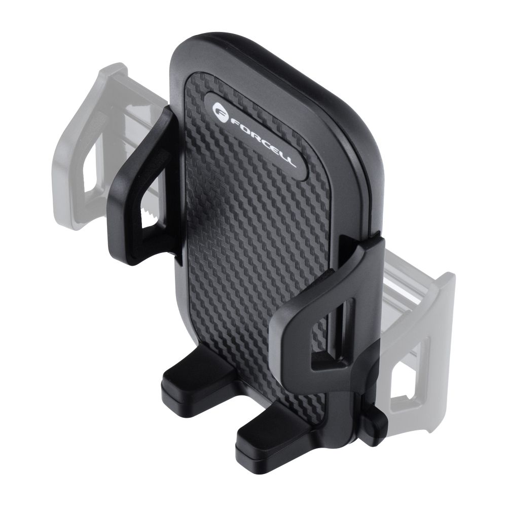 Staffa auto Forcell Carbon Bracket A151, 62 mm - 95 mm, nero