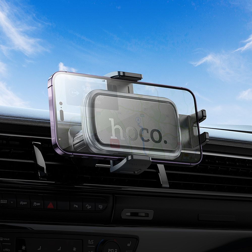 Supporto Auto HOCO H78 Vent, Universale, Grigio