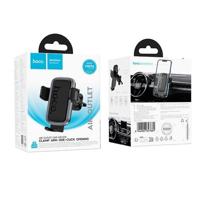 Supporto Auto HOCO H78 Vent, Universale, Grigio