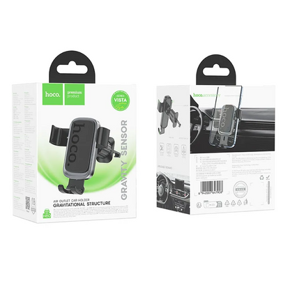 Supporto Auto HOCO H80, Universale, Nero