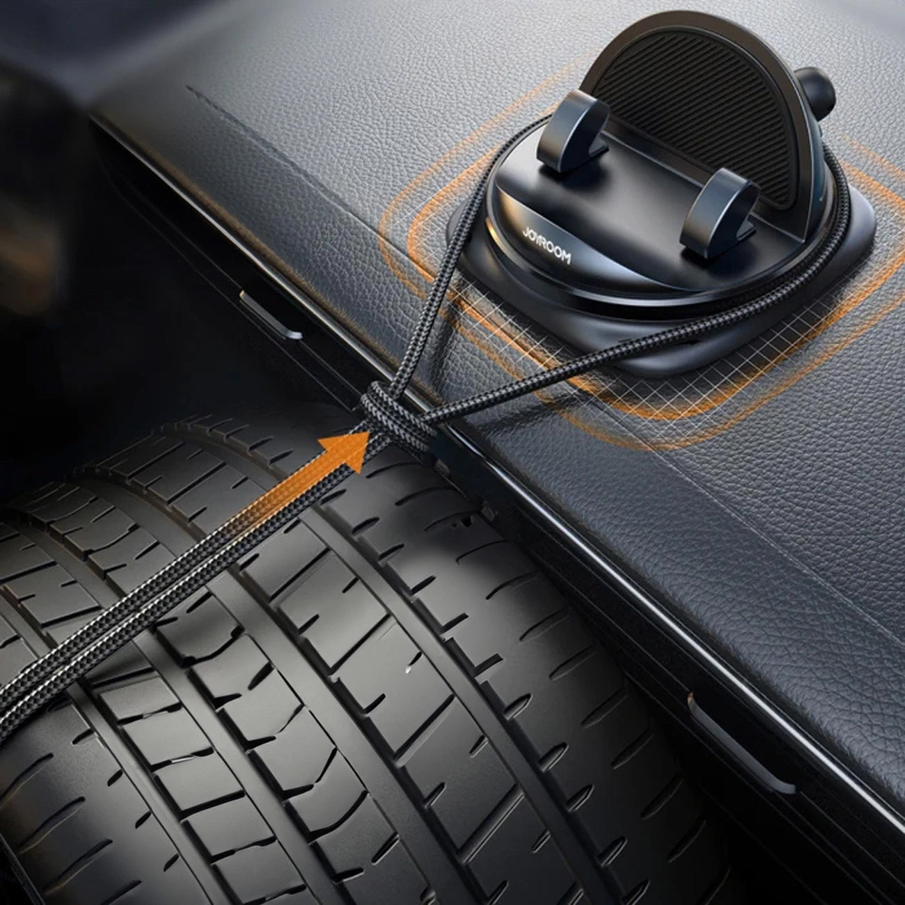 Supporto Auto Joyroom JR-ZS354, 4 pollici - 7 pollici, Nero