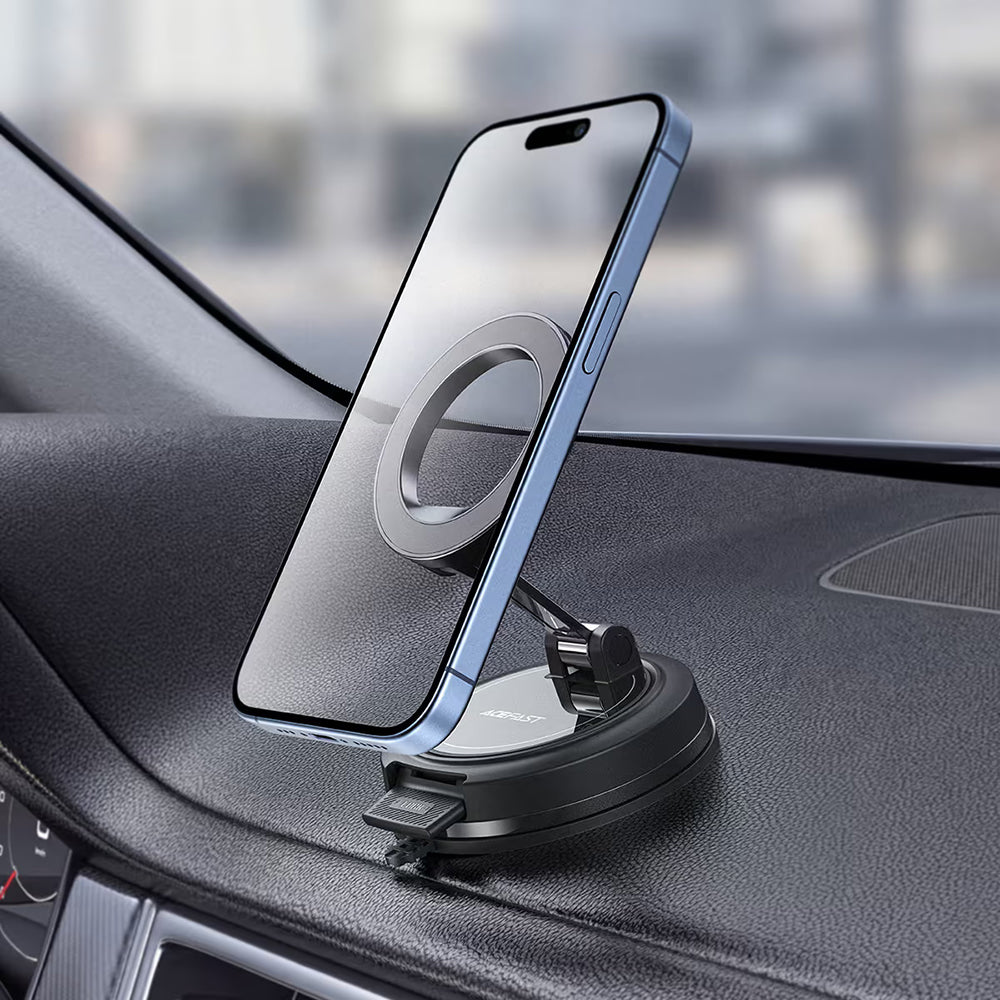 Supporto Auto Magnetico Acefast D70, 4.7 pollici - 6.9 pollici, Nero