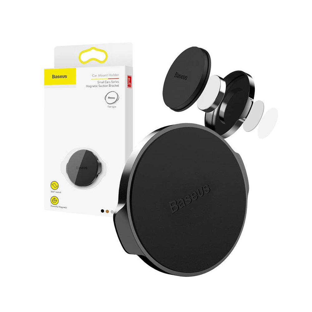 Supporto Auto Magnetico Baseus Small Ears, Universale, Nero C40141403113-01