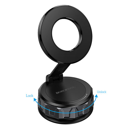 Supporto Auto Magnetico Borofone BH140 Gloria, 4.5 pollici - 7 pollici, Nero