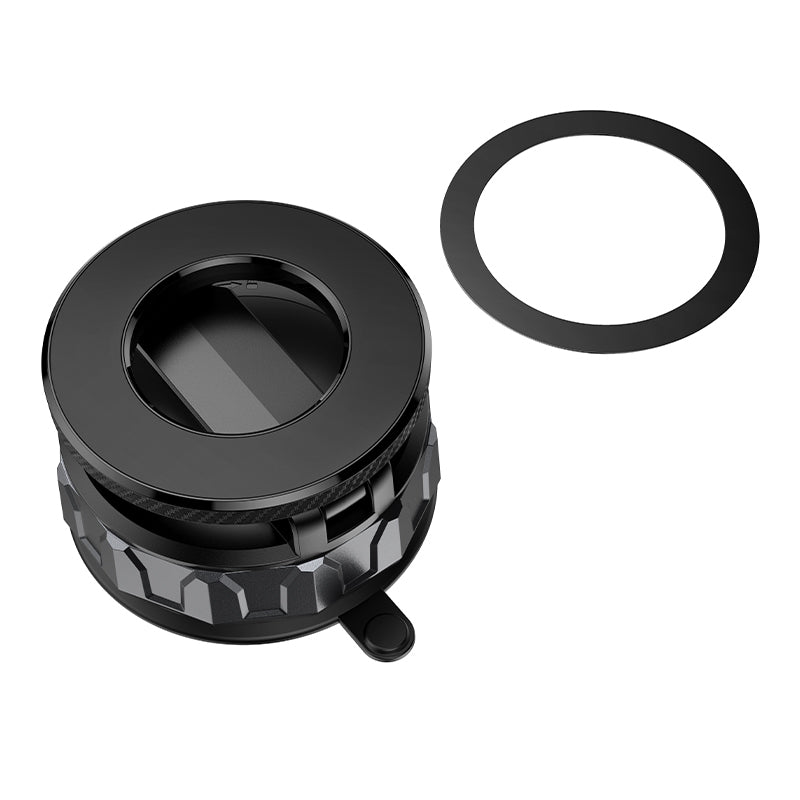 Supporto Auto Magnetico Borofone BH140 Gloria, 4.5 pollici - 7 pollici, Nero