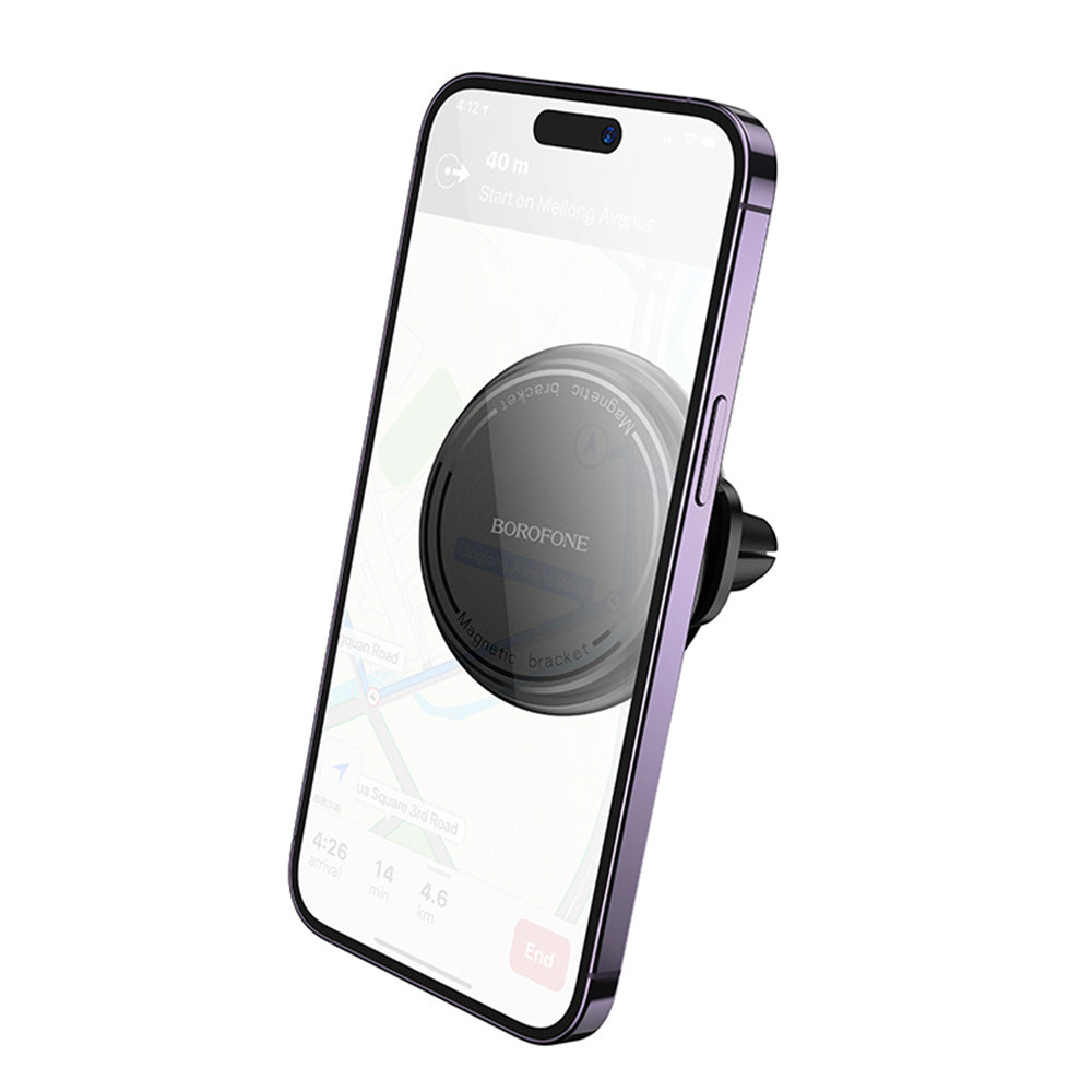 Supporto Auto Magnetico Borofone BH135 Parker, Universale, Nero