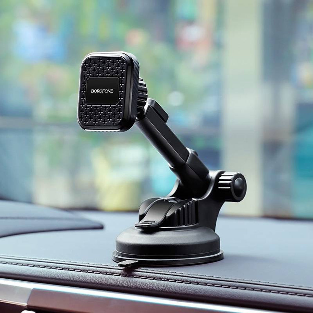 Supporto Auto Magnetico Borofone BH21 Vanda, Universale, Nero