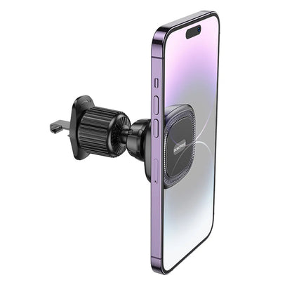 Supporto Auto Magnetico Borofone BH96 Ice, Universale, Nero Grigio