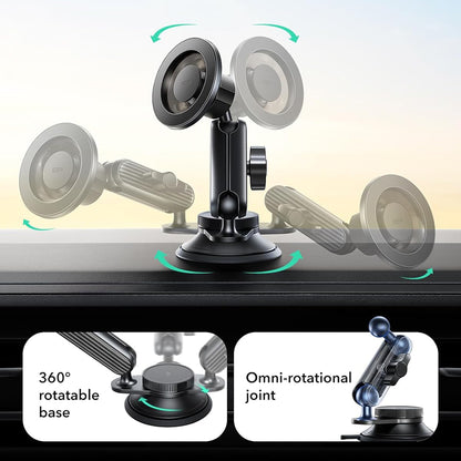 Supporto Auto Magnetico ESR OmniLock Dash, Universale, Nero