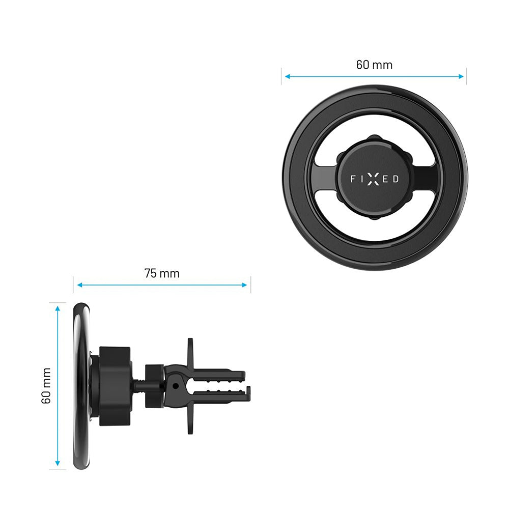 Supporto Auto Magnetico Fixed, Universale, Argento