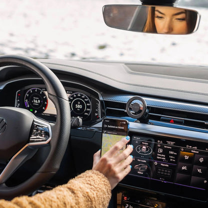 Supporto Auto Magnetico Fixed, Universale, Argento