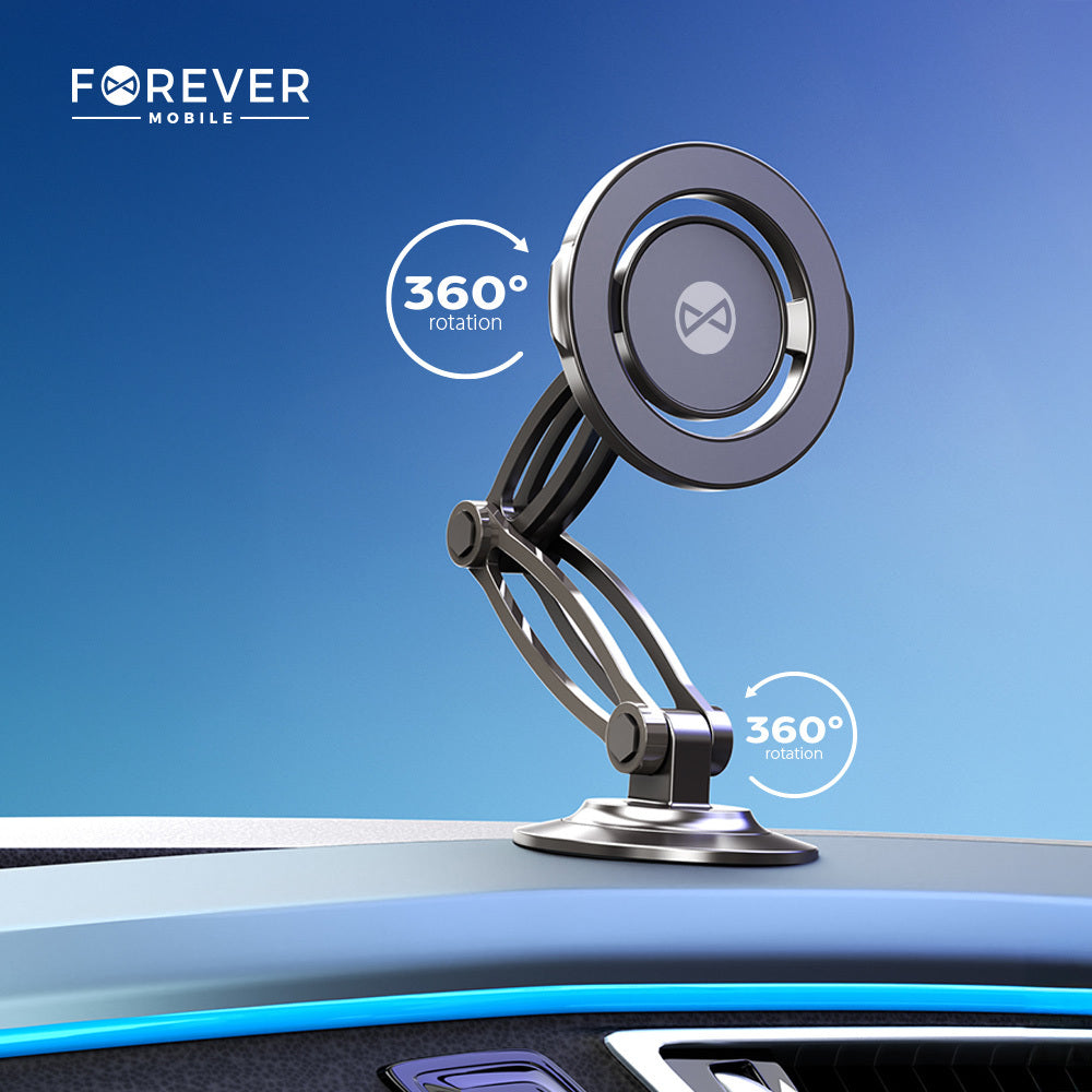 Supporto Auto Magnetico Forever MH-290, Universale, Argento