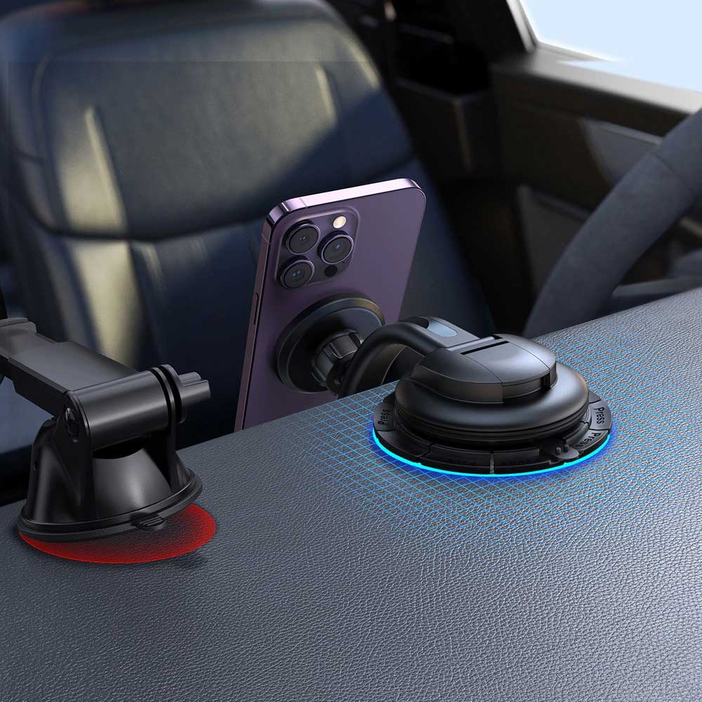 Joyroom JR-ZS366 Supporto magnetico per auto con presa d'aria sul cruscotto, universale, nero 