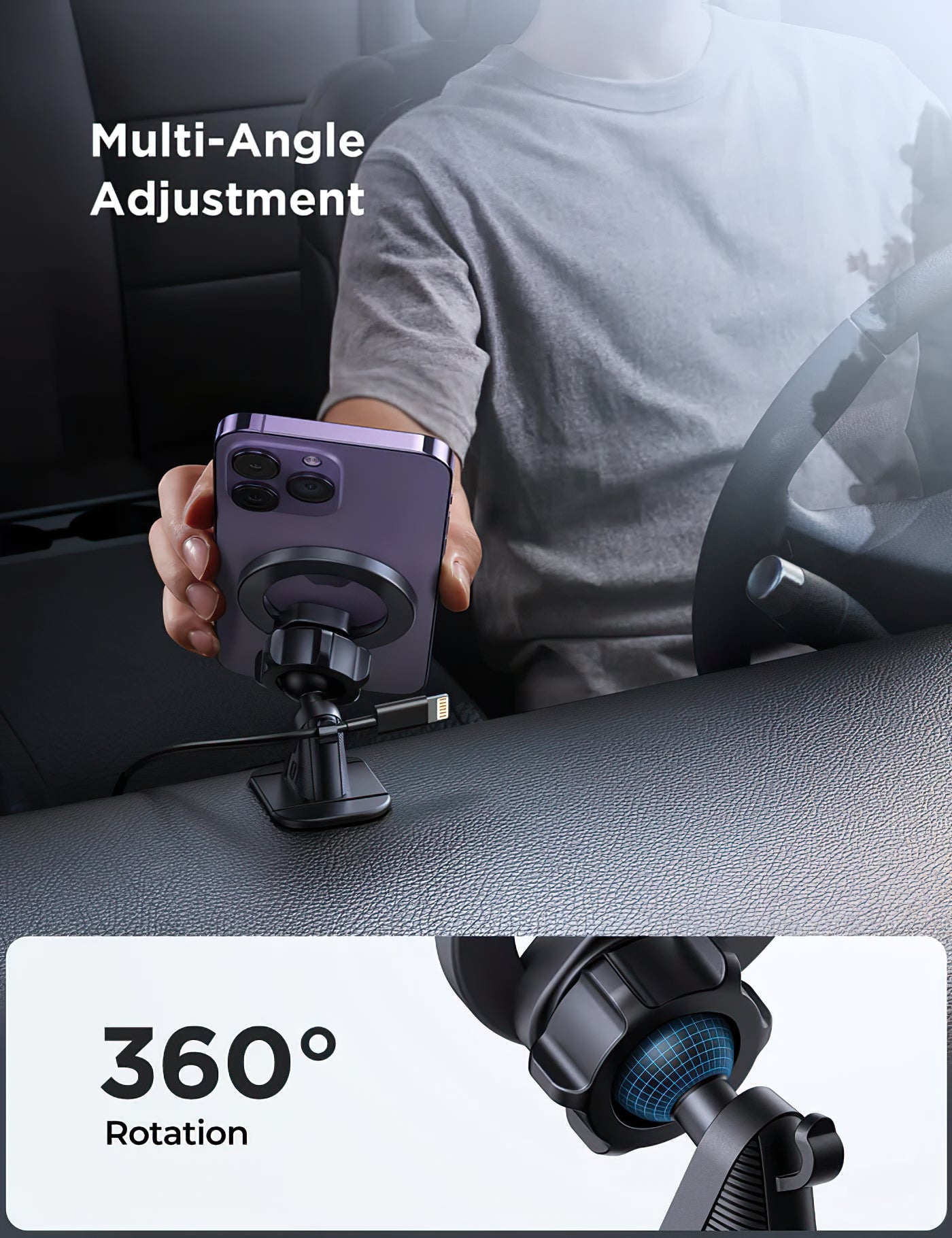 Supporto Auto Magnetico Joyroom JR-ZS376, Nero