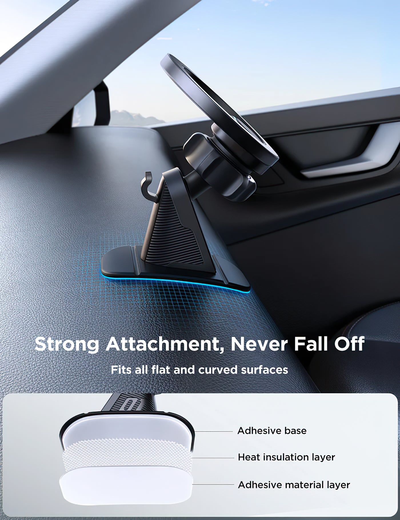 Supporto Auto Magnetico Joyroom JR-ZS376, Nero