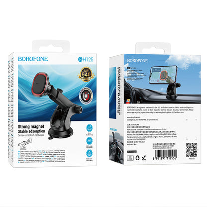 Supporto Auto Magnetico Borofone BH125 Roman, Universale, Nero