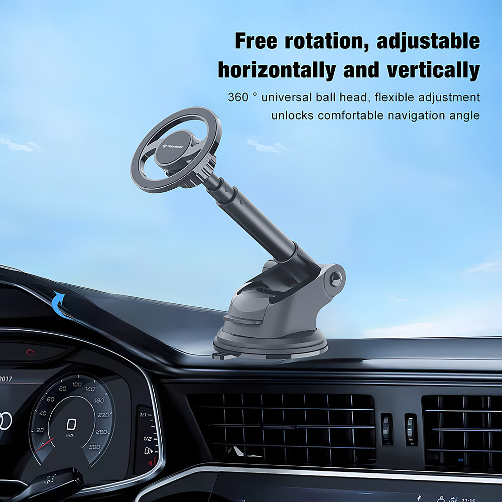 Supporto Auto Magnetico Techsuit S12, Universale, Nero