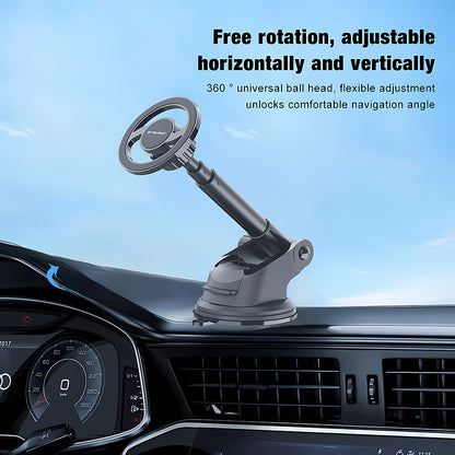 Supporto Auto Magnetico Techsuit S12, Universale, Nero