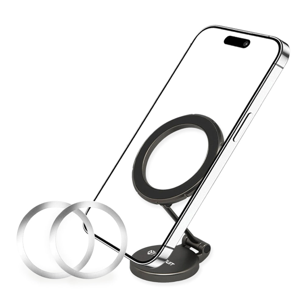 Supporto Auto Magnetico Techsuit S13, Universale, Grigio