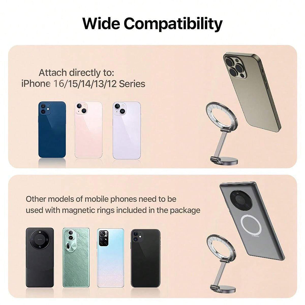 Supporto Auto Magnetico Techsuit S13, Universale, Grigio