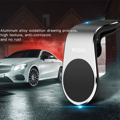 Supporto Auto Magnetico Yesido C64, Universale, Nero