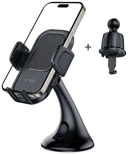 Supporto Auto Tech-Protect V8-3 2in1, Universale, Nero