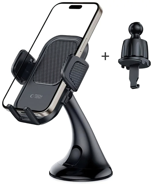 Supporto Auto Tech-Protect V8-3 2in1, Universale, Nero