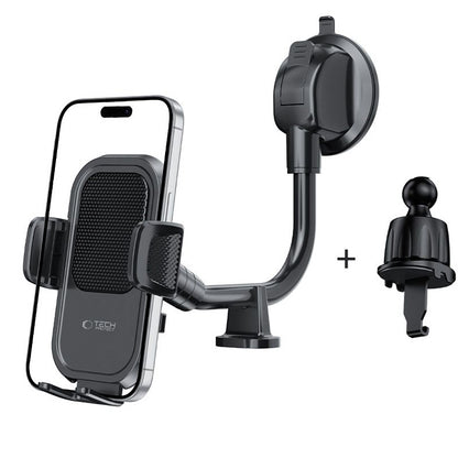 Supporto Auto Tech-Protect V8-2 2in1, Universale, Nero