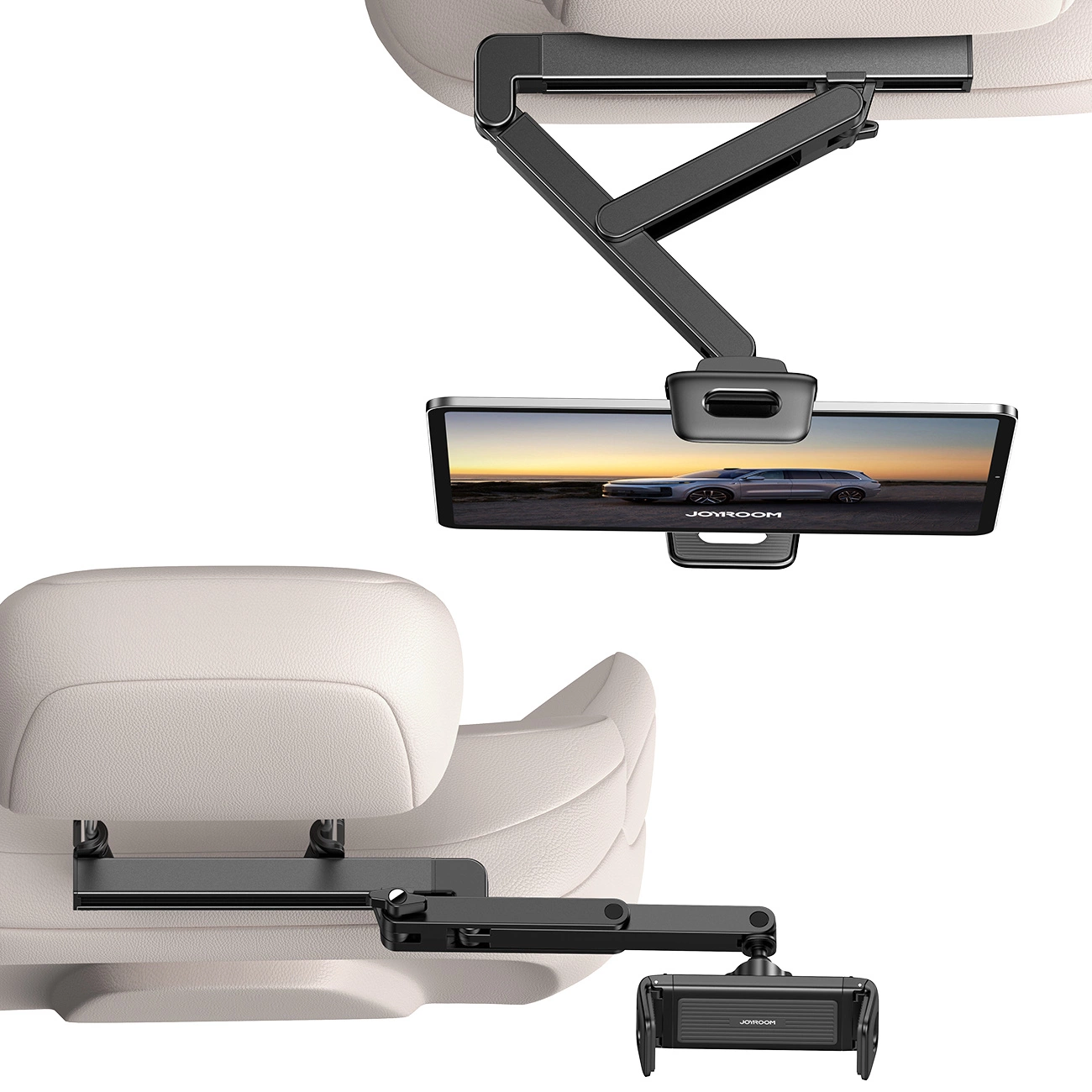 Supporto Auto Poggiatesta Joyroom JR-ZS433 per Telefono / Tablet, 4.7 pollici - 13 pollici, Nero