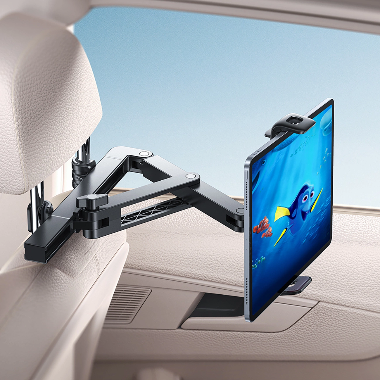 Supporto Auto Poggiatesta Joyroom JR-ZS433 per Telefono / Tablet, 4.7 pollici - 13 pollici, Nero