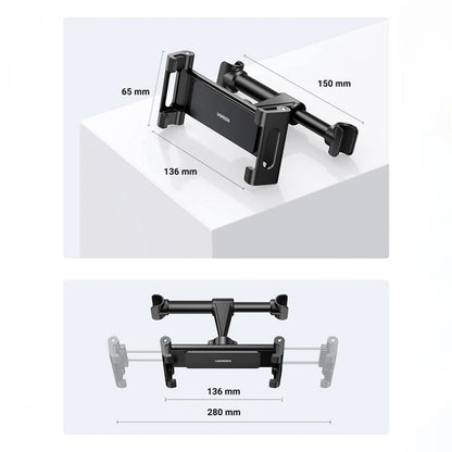 Supporto Auto Poggiatesta UGREEN LP160 (60108), 4.7inch - 12.9inch, Nero
