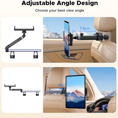 Supporto Auto per Poggiatesta UGREEN LP904 (55443) per Telefono / Tablet, 4.7inch - 9.8inch, Nero