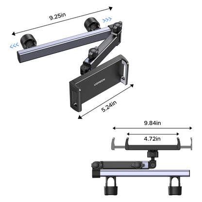 Supporto Auto per Poggiatesta UGREEN LP904 (55443) per Telefono / Tablet, 4.7inch - 9.8inch, Nero