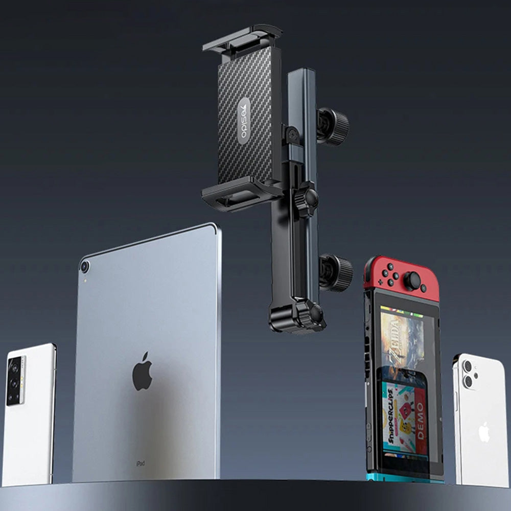 Supporto Auto Poggiatesta Yesido C294, 4.7 pollici - 13 pollici, Nero