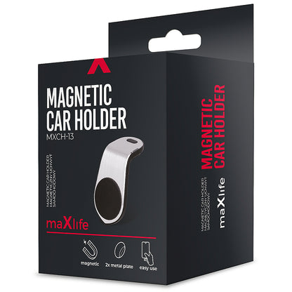 Supporto Auto Magnetico MaXlife MXCH-13, Universale, Nero