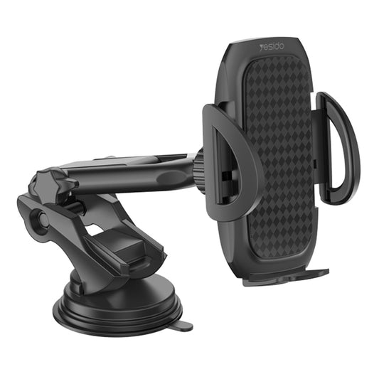 Yesido C111 Car Holder, 4.5inch - 6.8inch, Black
