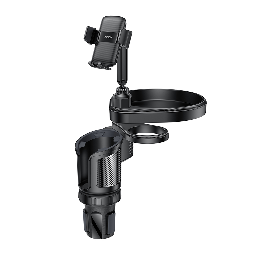 Supporto Auto Yesido C274, 4,7 pollici - 7,2 pollici, Nero, Ricondizionato