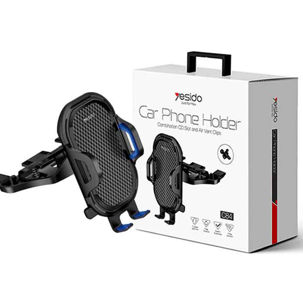 Supporto Auto Yesido C84, 4.7inch - 7.4inch, Nero