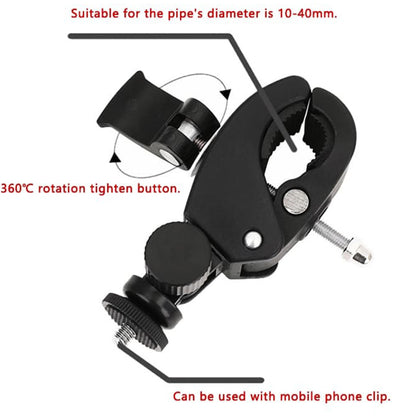 Supporto Bicicletta per Action Camera Techsuit CAL07 per GoPro, Nero