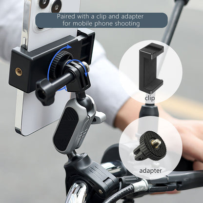 Supporto Bicicletta per Action Camera Techsuit JX-008 per GoPro, Grigio