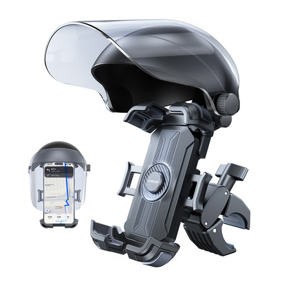 Supporto per Bicicletta e Motocicletta con Parasole Joyroom JR-ZS526, 4.7 pollici - 7 pollici, Nero
